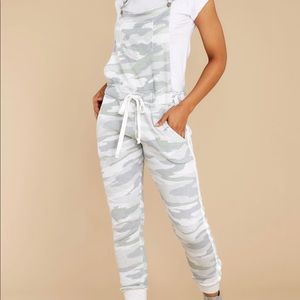 Hint of Mischief Soft Camo Overalls